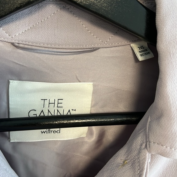 Aritzia Wilfred morado grey crepette jacket sz xxs worn once - Picture 3 of 14